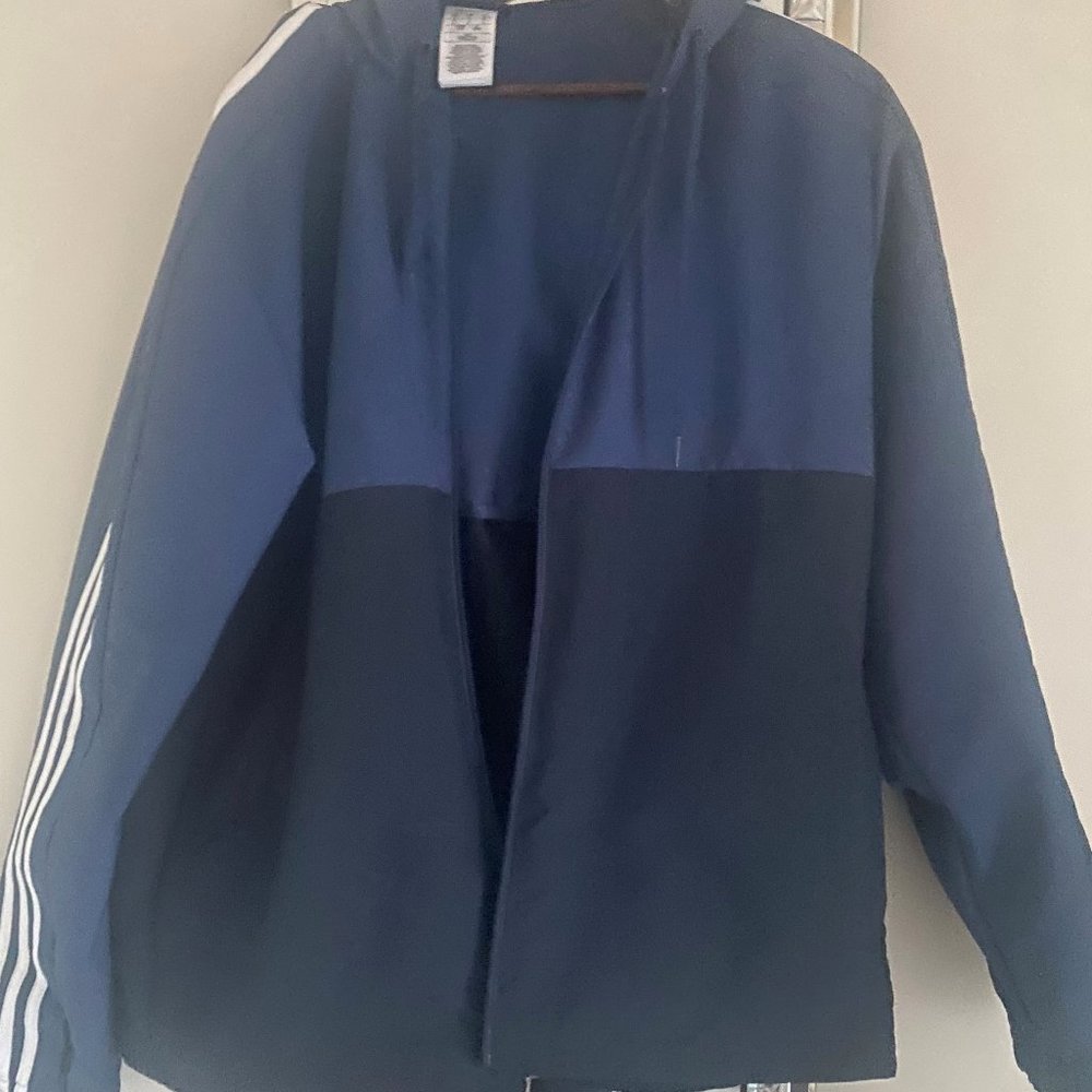 Mens spring jacket size L in two colours from Adidas
